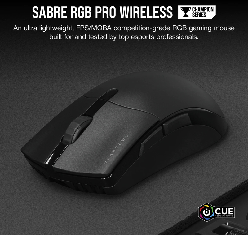 Corsair - Ratón Corsair Sabre Pro Wireless