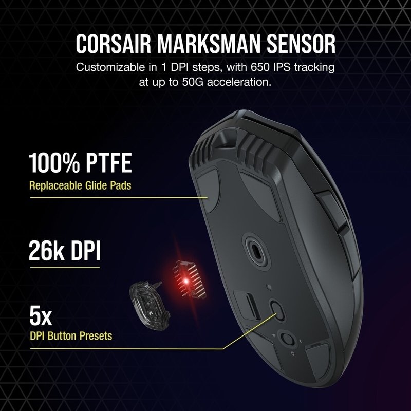 Corsair - Ratón Corsair Sabre Pro Wireless