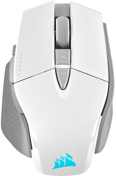 Corsair - Ratón Corsair M65 RGB Ultra Wireless 26000 DPI Blanco