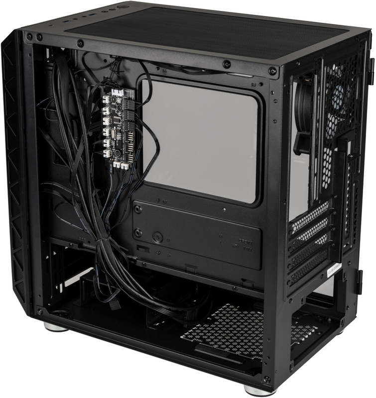 Kolink - Caja Micro-ATX Kolink Citadel Glass SE ARGB Vidrio Templado Negro