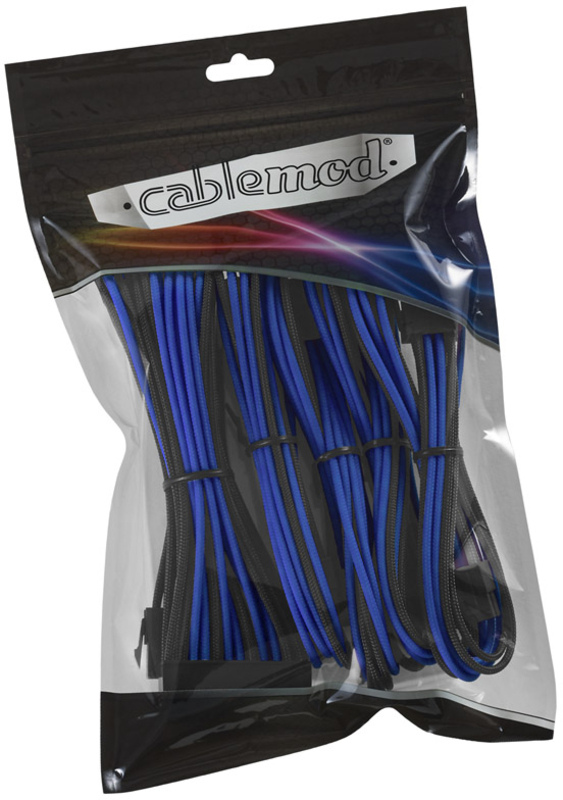 CableMod - Kit de Expansión CableMod Classic ModMesh - 8+6 Series - Negro / Azul