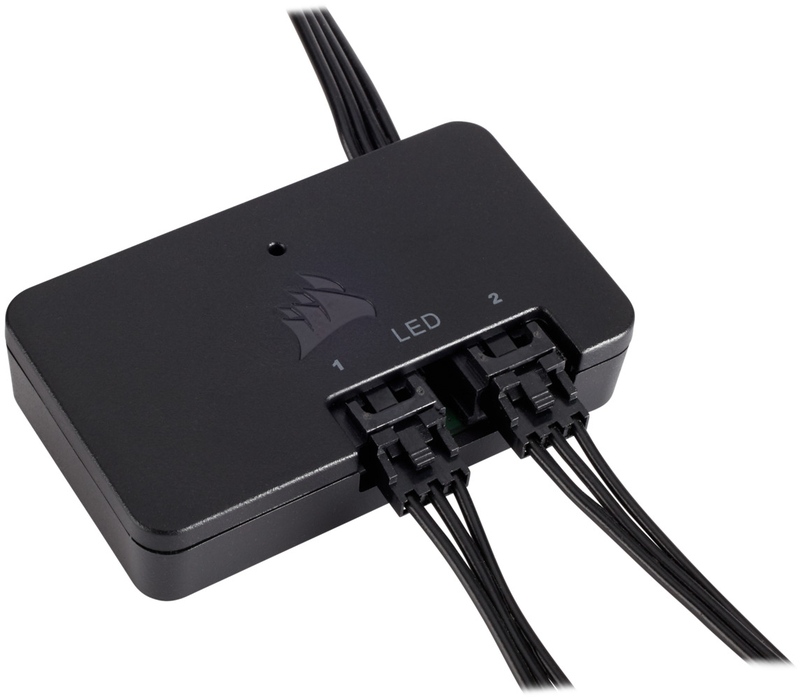 Corsair - Controladora Corsair Lightning Node Pro c/ 4 Fitas LED ARGB