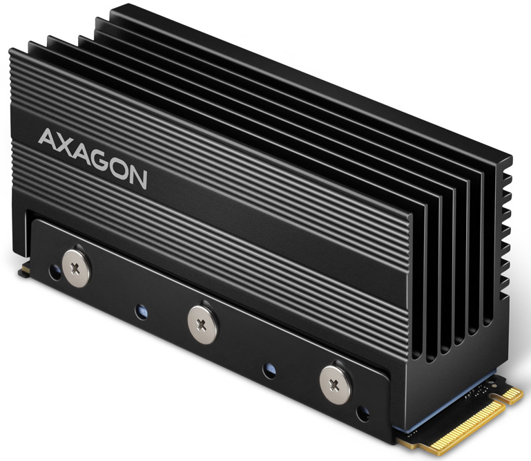 AXAGON - Dissipador de Calor AXAGON CLR-M2XL Passivo SSD M.2/SSD de 80 mm 36 mm
