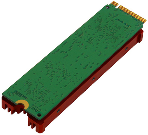 AXAGON - Disipador CLR-M2 para M.2 2280 SSD Rojo