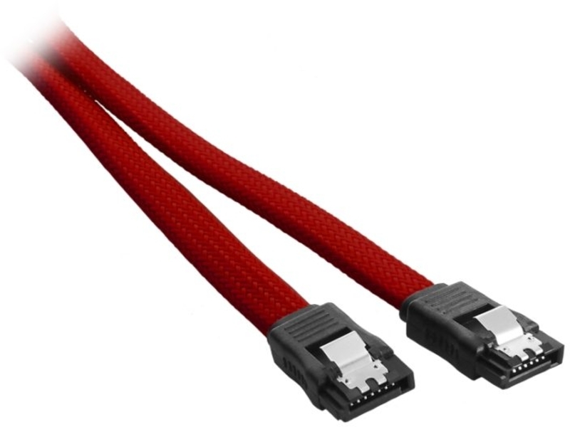 Cable SATA III CableMod ModMesh 60cm Rojo