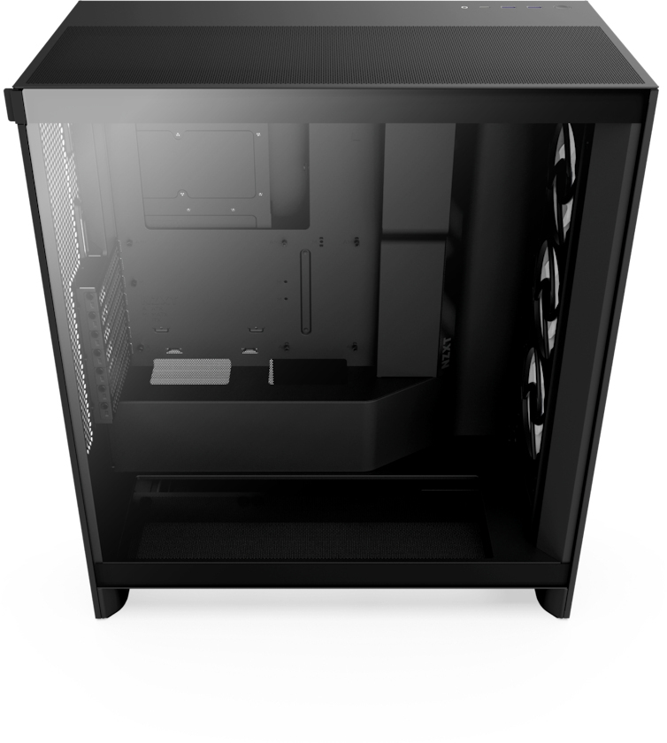 NZXT - Torre ATX NZXT H7 Flow RGB (2024) All Bllack Vidro Temperado