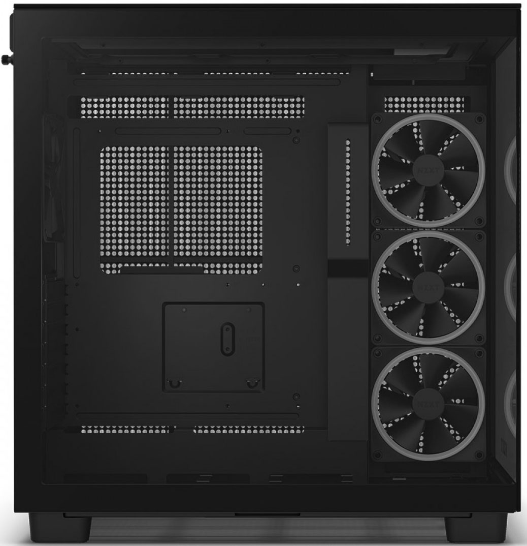 NZXT - Torre ATX NZXT H9 Elite Negro Cristal Templado