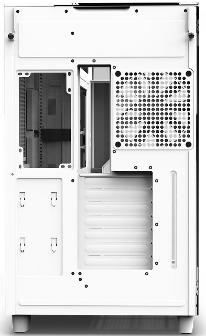 NZXT - Torre ATX NZXT H9 Elite Branca Cristal Templado