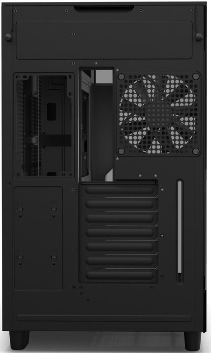 NZXT - Torre ATX NZXT H9 Flow Negro Cristal Templado