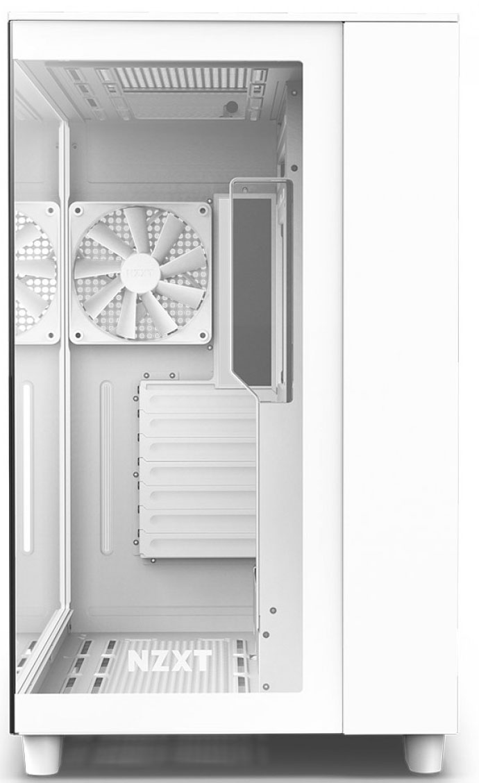 NZXT - Torre ATX NZXT H9 Flow Branca Cristal Templado