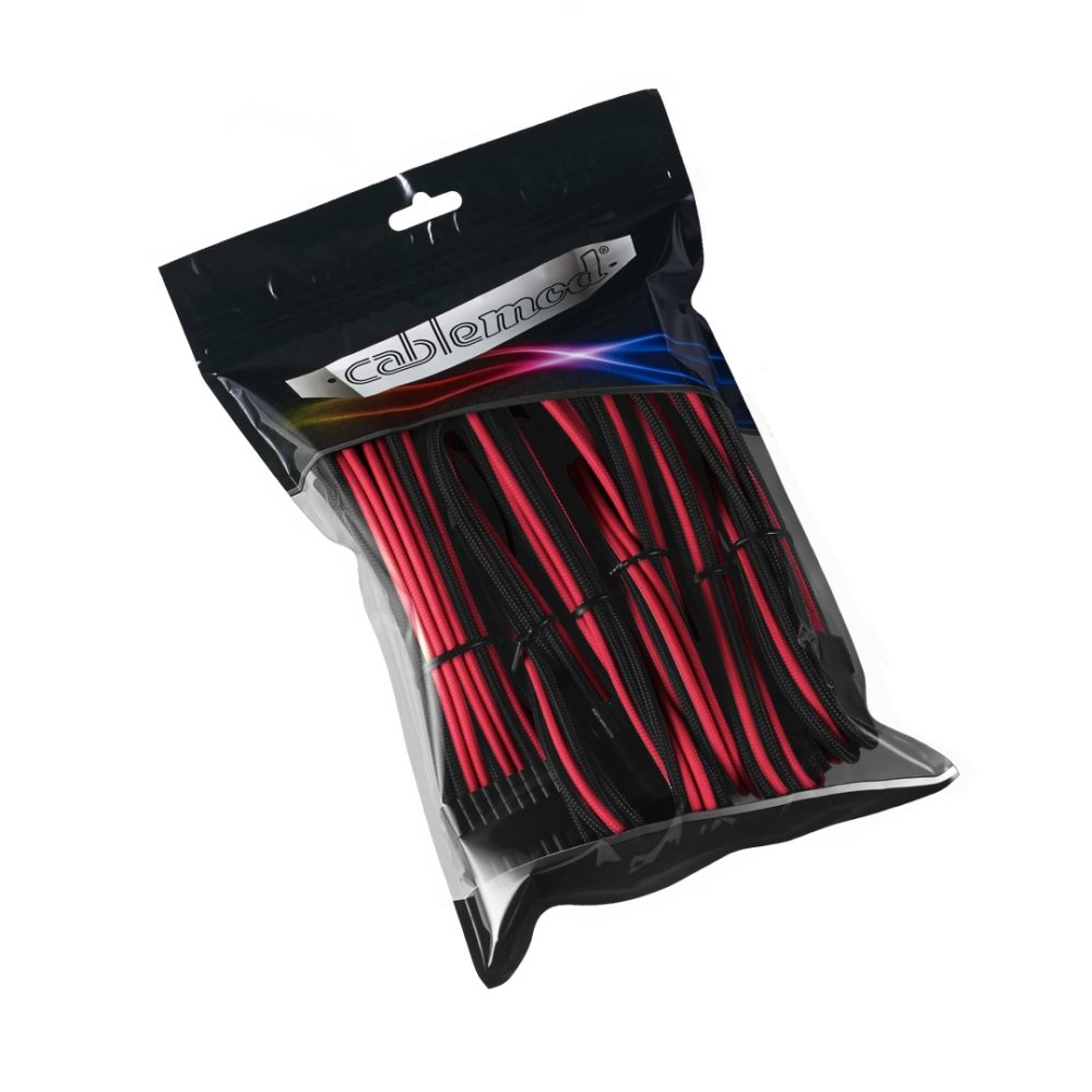 CableMod - Kit de Expansión CableMod PRO - Negro/Rojo