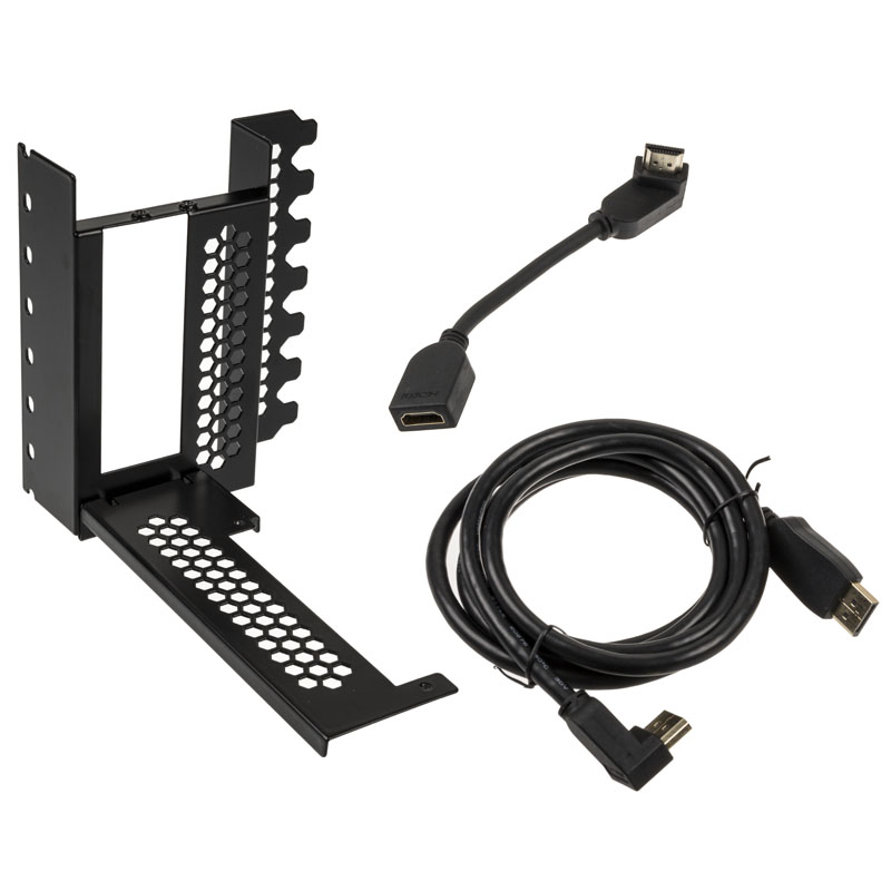 Soporte Vertical CableMod con riser para Tarjeta gráfica 1x DP 1xHDMI