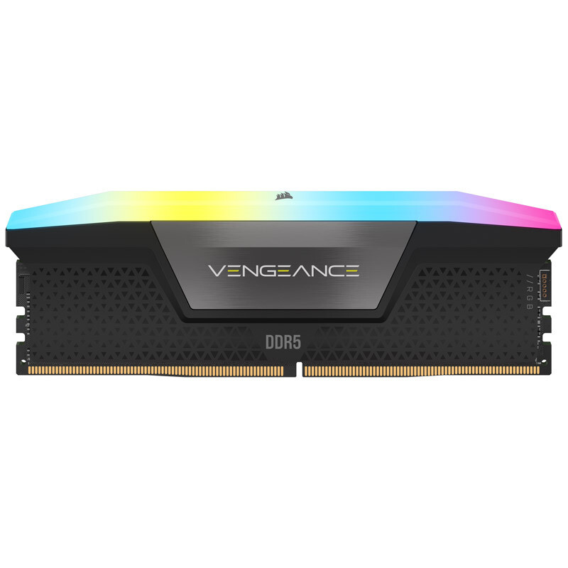 Corsair - Corsair Kit 32GB (2 x 16GB) DDR5 6400MHz Vengeance RGB Black CL36