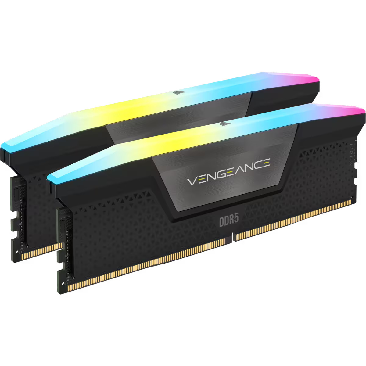 Corsair - Corsair Kit 32GB (2 x 16GB) DDR5 6000MHz Vengeance RGB Black CL36 (rev1)