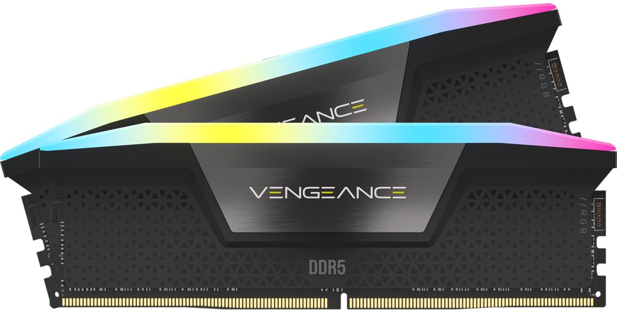 Corsair - Corsair Kit 48GB (2 x 24GB) DDR5 7000MHz Vengeance RGB Black CL40