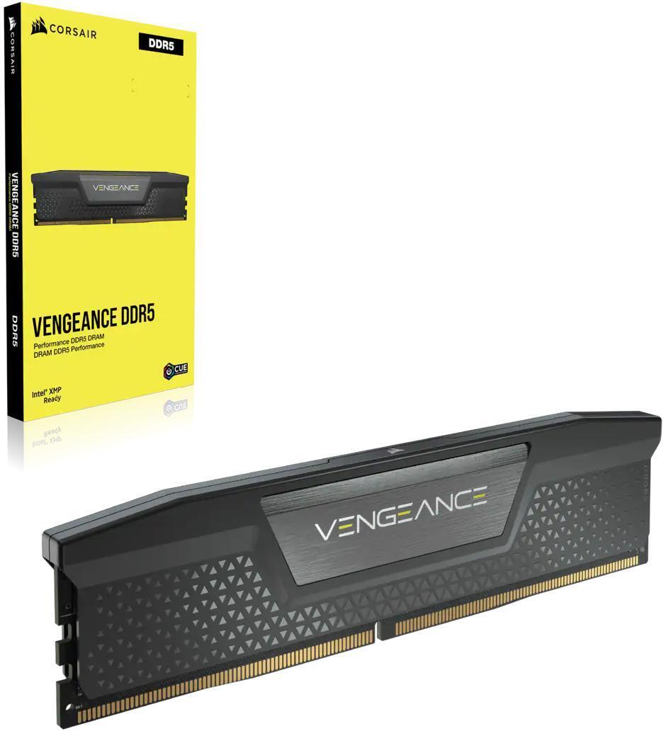 Corsair - Corsair Kit 32GB (2 x 16GB) DDR5 6400MHz Vengeance Black CL32