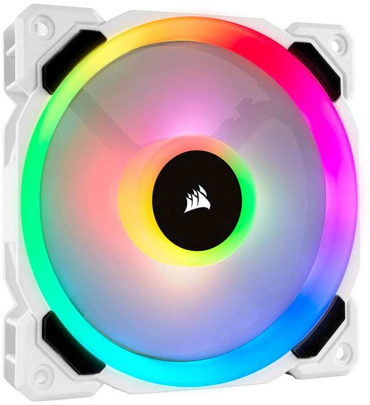 Corsair - Ventilador Corsair LL120 RGB PWM Blanco