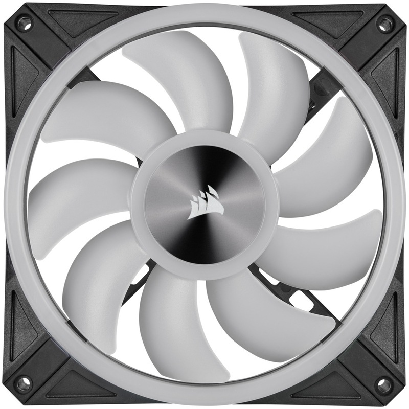 Corsair - Ventilador Corsair iCUE QL140 RGB PWM Negro 140mm