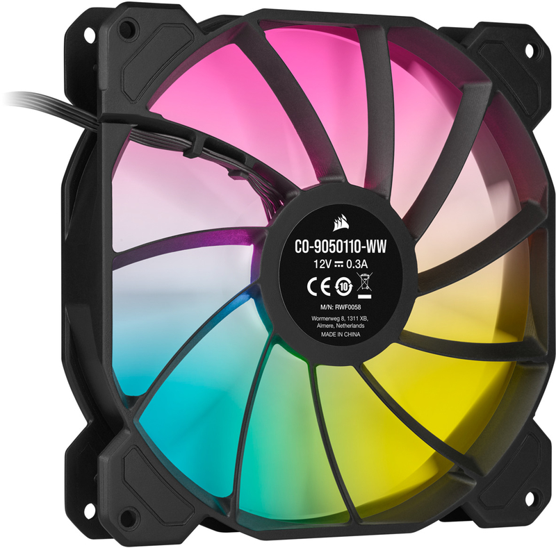 Corsair - Ventilador Corsair iCUE SP140 RGB ELITE PWM 140mm