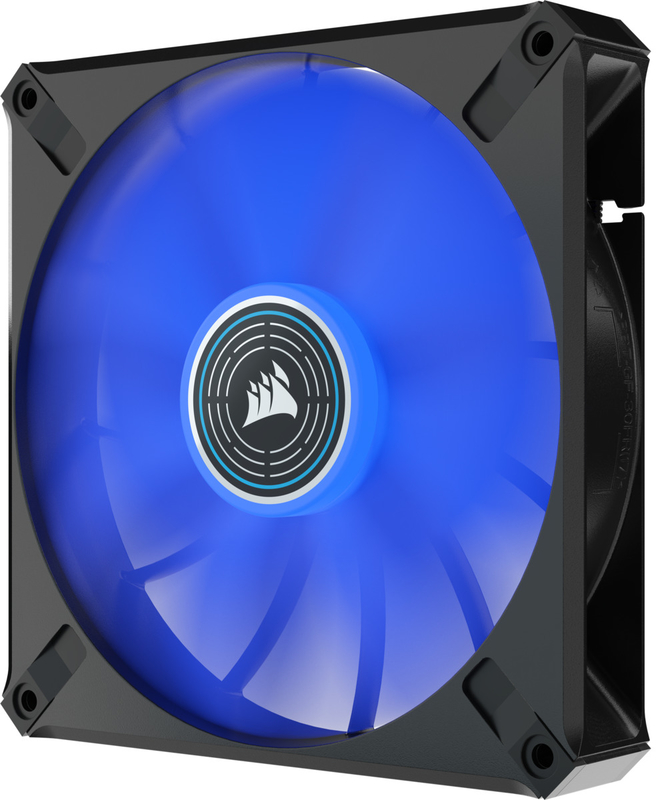 Corsair - Ventilador Corsair ML140 ELITE LED Blue Premium PWM 140mm - Magnetic Levitation Fan