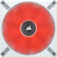 Ventilador Corsair ML140 ELITE LED Red Premium PWM Blanco 140mm - Magnetic Levitation Fan