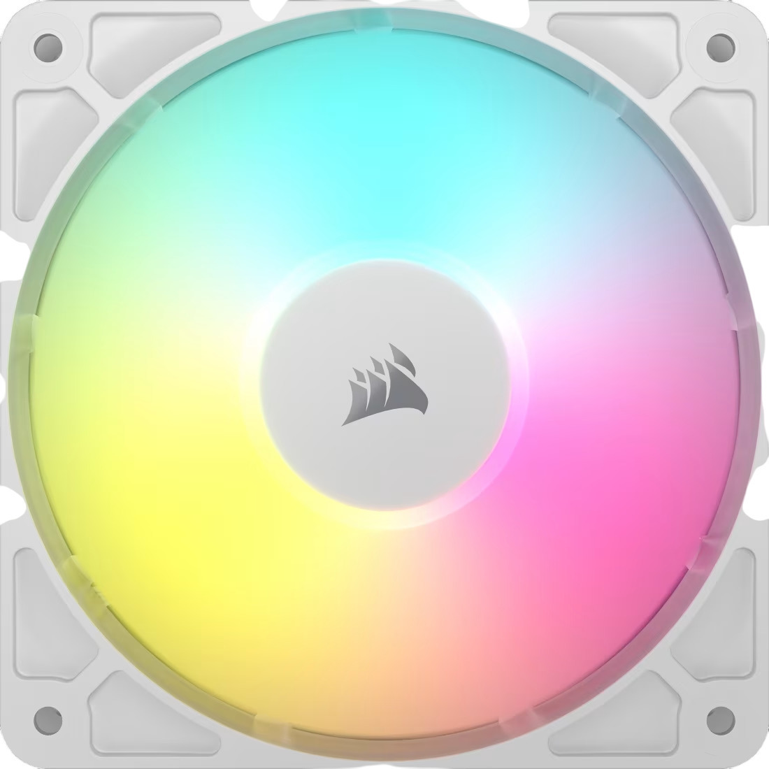 Corsair - Ventilador Corsair RS120-R ARGB Reverse PWM Blanco 120mm (Pack 3)