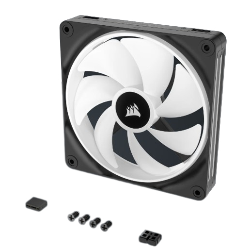 Corsair - Ventilador Corsair iCUE Link QX140 RGB PWM Negro 140mm (Pack 2)