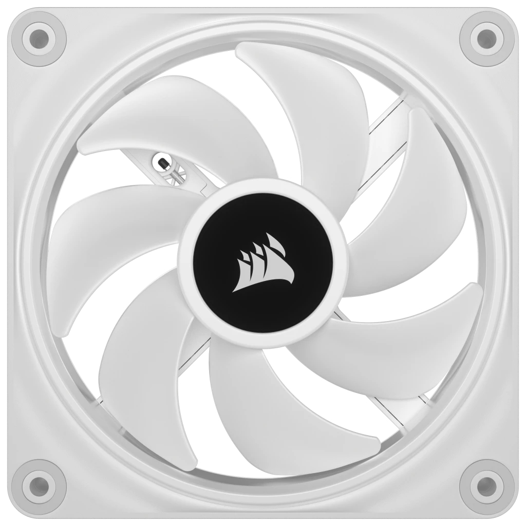 Corsair - Ventilador Corsair iCUE Link QX120 RGB PWM Blanco 120mm (Expansion Kit)