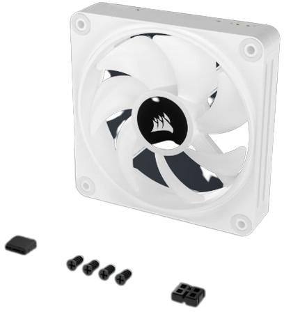 Corsair - Ventilador Corsair iCUE Link QX120 RGB PWM Blanco 120mm (Pack 3)