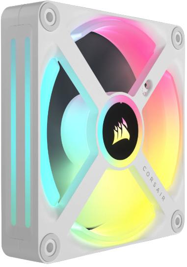 Corsair - Ventilador Corsair iCUE Link QX120 RGB PWM Blanco 120mm (Pack 3)