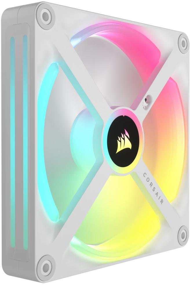 Corsair - Ventilador Corsair iCUE Link QX140 RGB PWM Blanco 140mm (Pack 2)