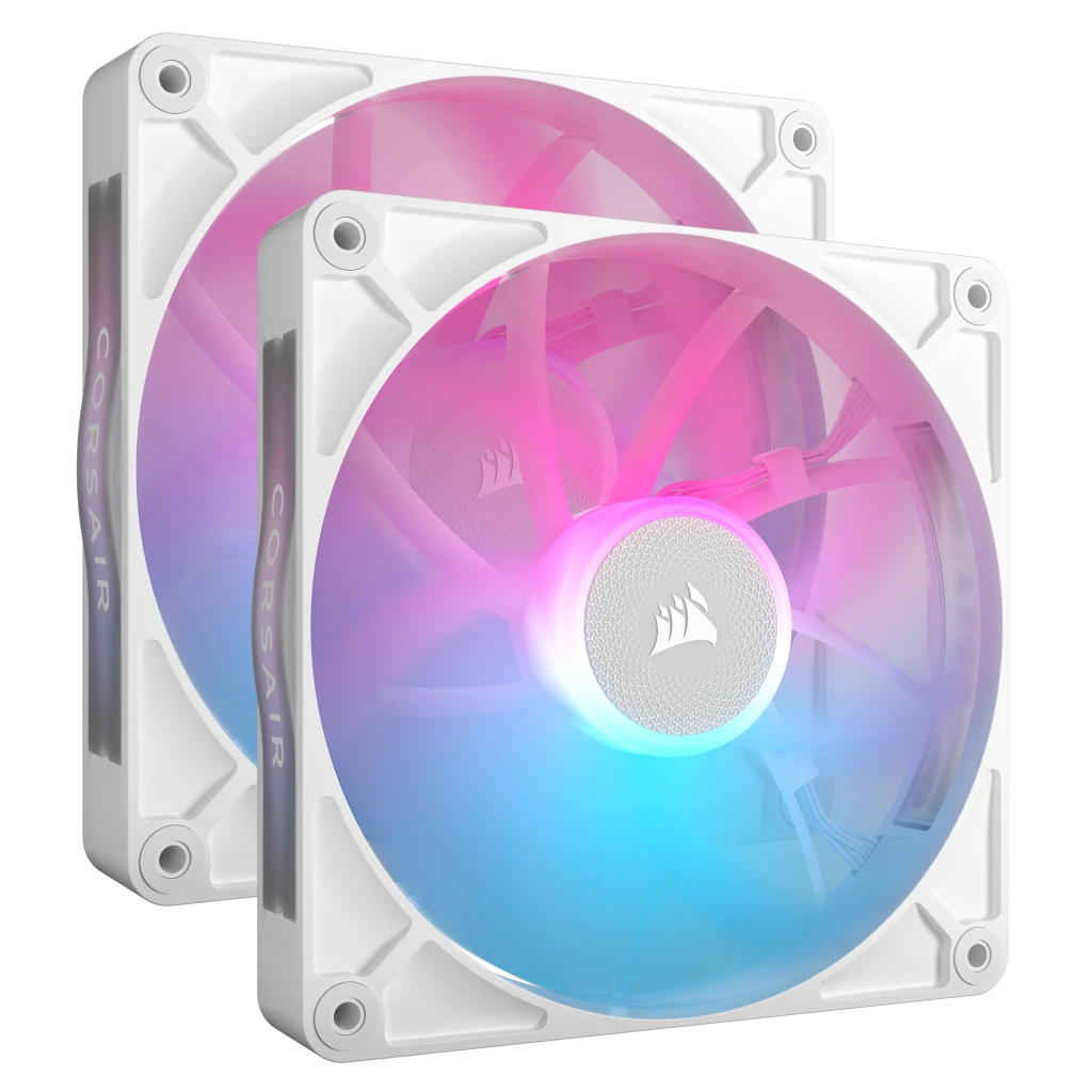 Ventilador Corsair iCUE Link RX140 RGB PWM Blanca 140mm (Pack 2)