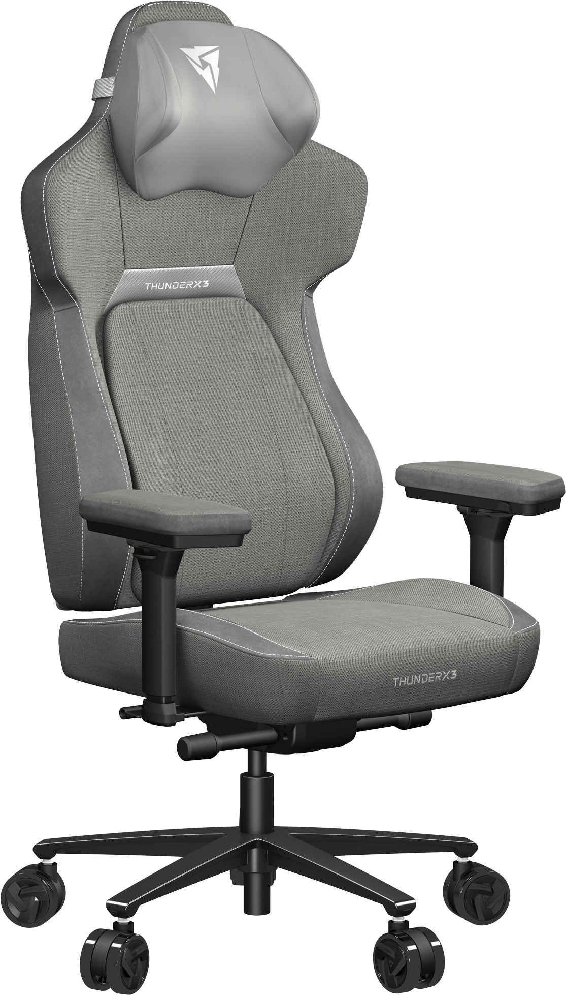 ThunderX3 - Silla Gaming ThunderX3 Core, Automatic lumbar fit, Loft Grey