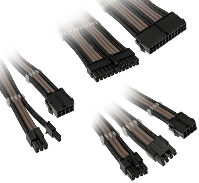 Kolink - Kit de Expansión Kolink Core Adept Braided - Negro / Gunmetal