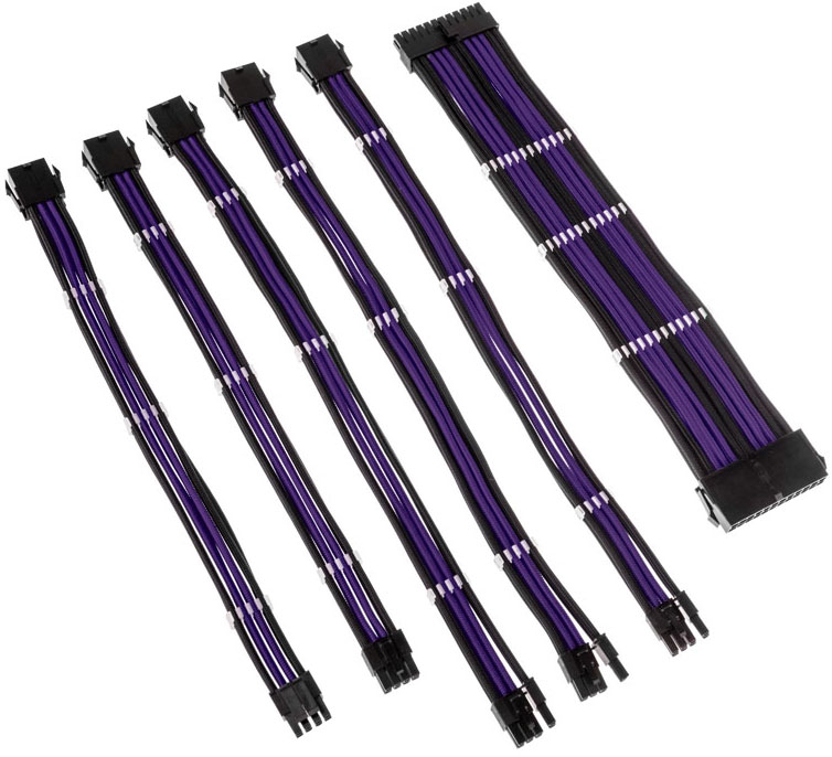 Kit de Expansión Kolink Core Adept Braided - Jet Black/Titan Purple
