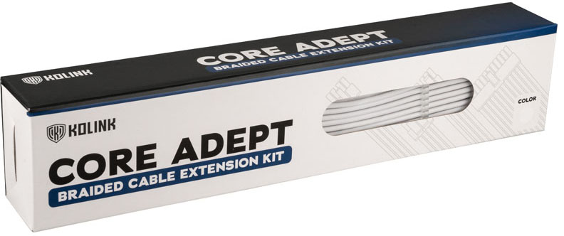 Kolink - Kit de Expansión Kolink Core Adept Braided - Blanco