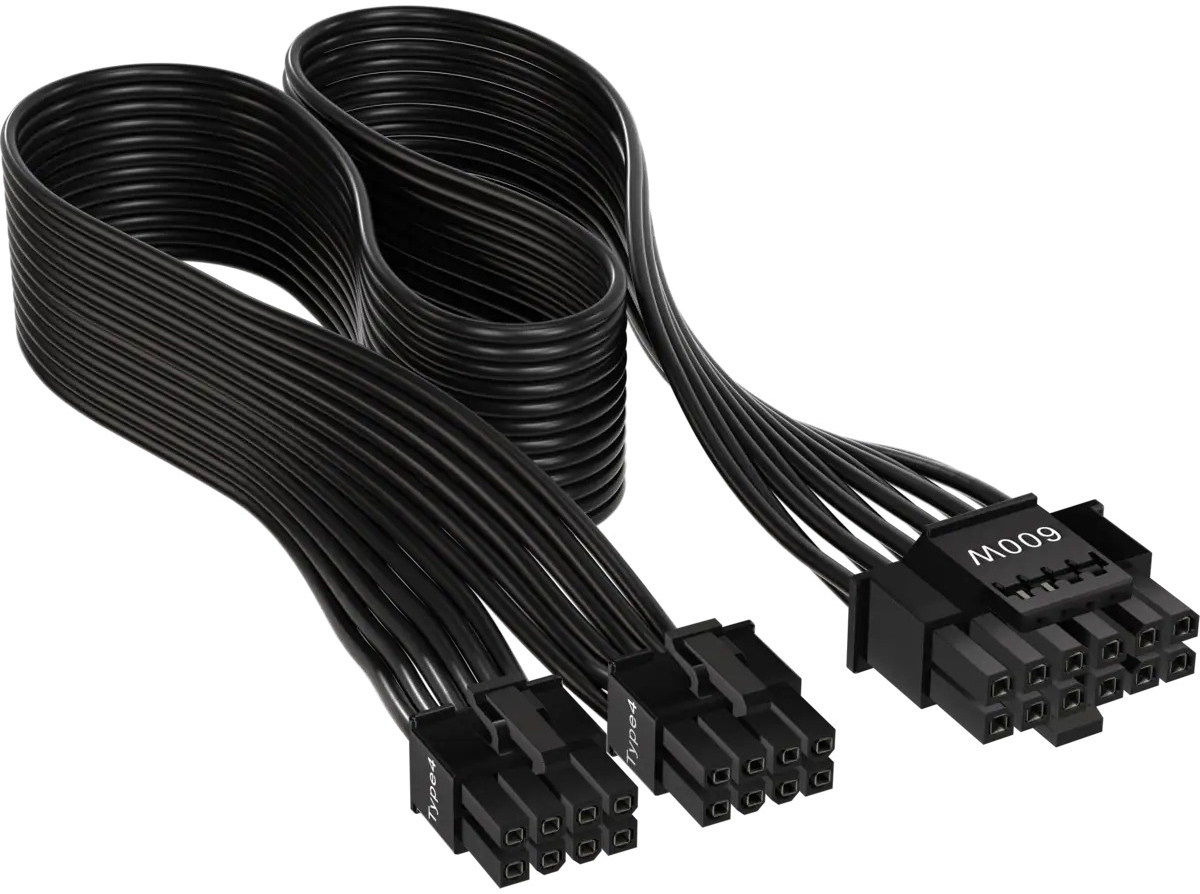 Cable PSU Corsair 12+4 Pin Pcle 5.0 Type-4 12VHPWR