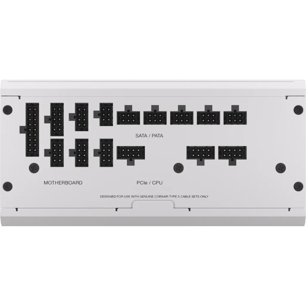 Corsair - Fuente Alimentación Modular Corsair RMx Shift Series RM1000x 1000W 80 Plus Gold Blanca