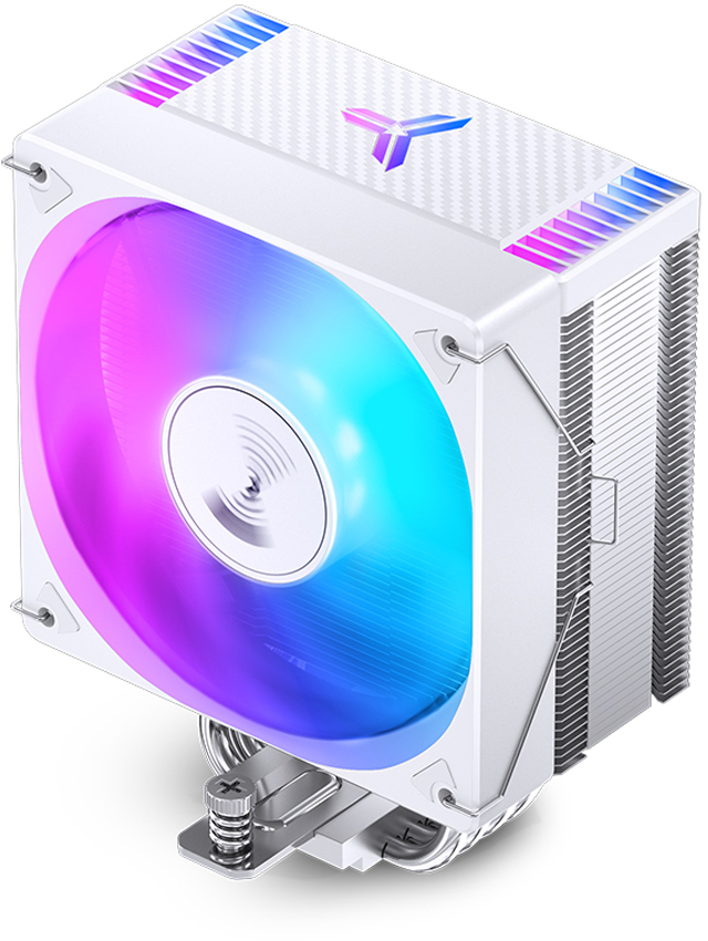 Jonsbo - Ventilador CPU Jonsbo CR-1000 EVO RGB Blanco 120mm