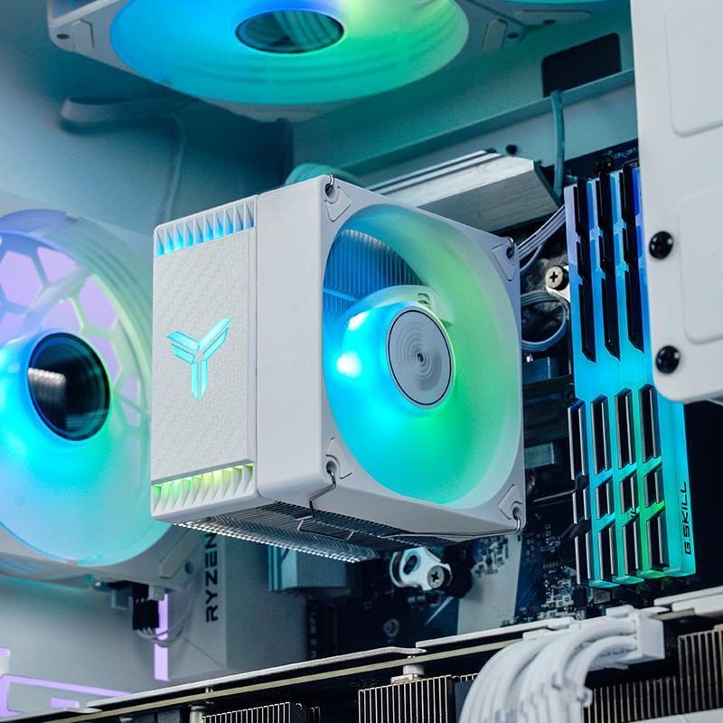 Jonsbo - Ventilador CPU Jonsbo CR-1400 EVO RGB Blanco 92mm