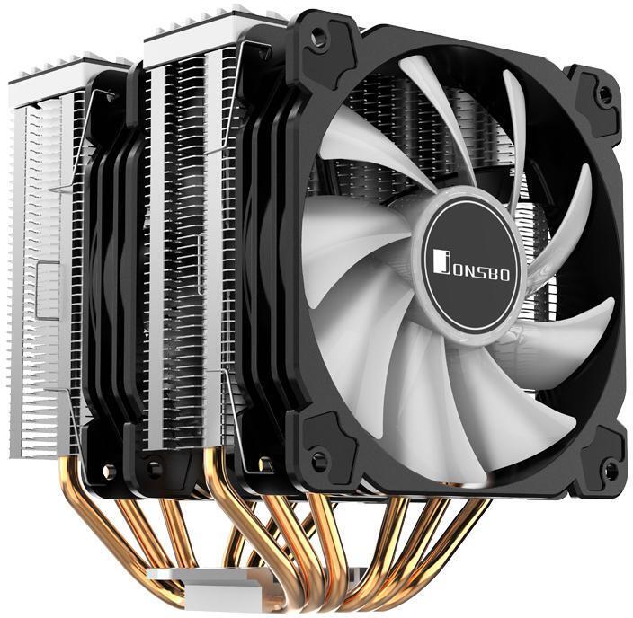 Jonsbo - Ventilador CPU Jonsbo CR-3000 ARGB Negro - 2x 120mm