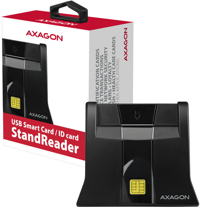 AXAGON - Lector de tarjetas cidadão Stand AXAGON CRE-SM4N USB 2.0