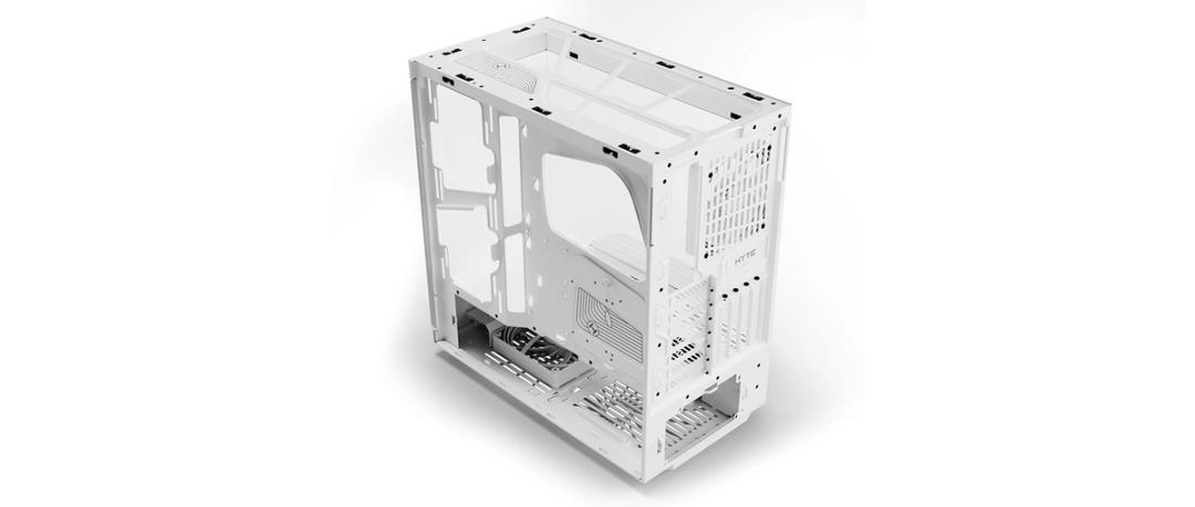 Hyte - Caja ATX Hyte Y40 Vidrio Templado Snow White