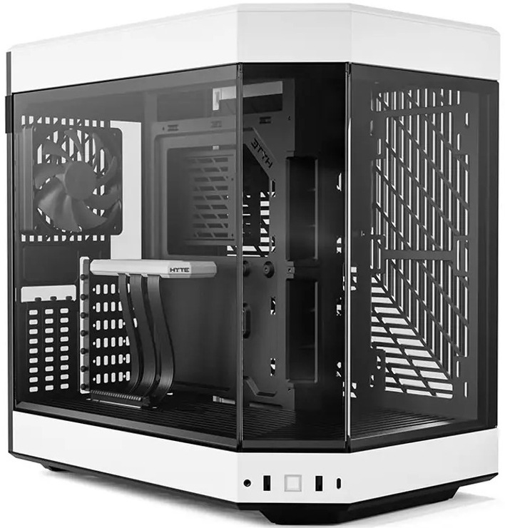 Caja ATX Hyte Y60 Vidrio Templado Blanco