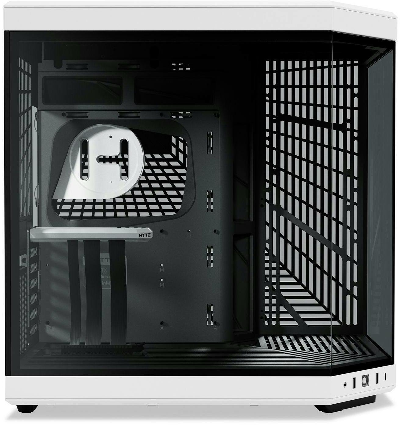 Caja ATX Hyte Y70 Vidrio Templado Negro/Blanco