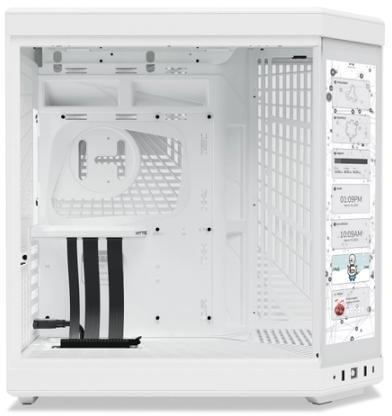 Hyte - Caja ATX Hyte Y70 Touch Vidrio Templado Blanco