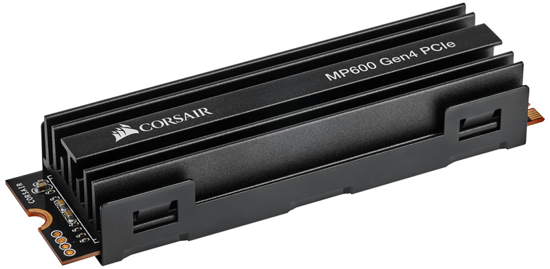 Corsair - SSD Corsair Force MP600 1TB Gen4 M.2 NVMe (4950/4000MB/s)