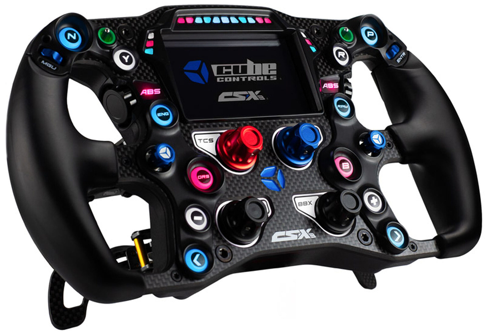 Volante Cube Controls CSX-3 - 4 Paddles - Negro