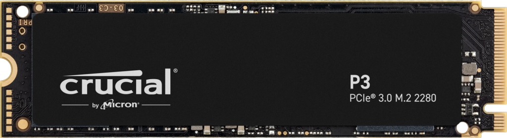 SSD Crucial P3 4TB 3D M.2 NVMe 2280 (3500/3000MB/s)