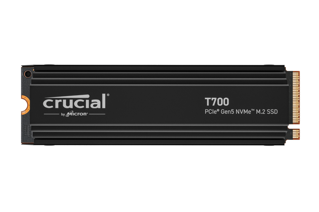 SSD Crucial T700 HS 4TB Gen5 M.2 NVMe 2280 (12400/11800MB/s)